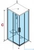 Novellini Glax 1 2.0 kabina standard 90x70 lewa biała G21A9079SMF-1UU